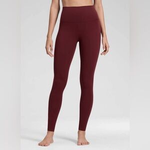 Butterluxe Yoga Origin Legging 28'' Red Merlot size Small